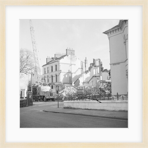 Demolition, Kingswood Grove, Douglas by Manx Press Pictures