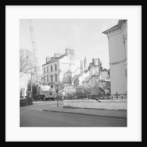 Demolition, Kingswood Grove, Douglas by Manx Press Pictures