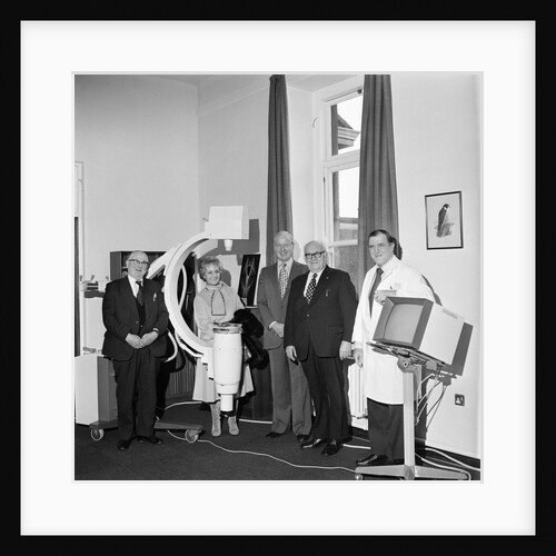 X-ray unit presentation, Noble's Hospital, Douglas by Manx Press Pictures