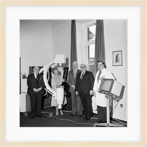 X-ray unit presentation, Noble's Hospital, Douglas by Manx Press Pictures