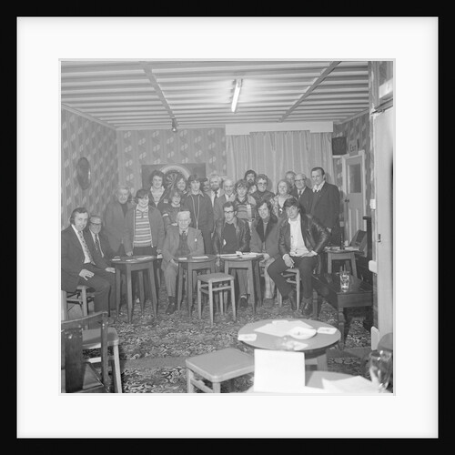 Peel Angling Club, White House public house by Manx Press Pictures