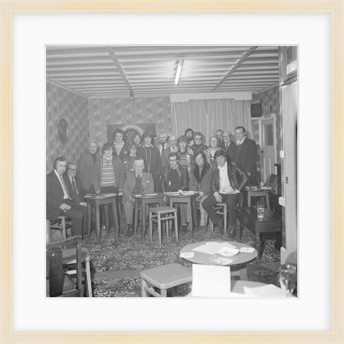 Peel Angling Club, White House public house by Manx Press Pictures