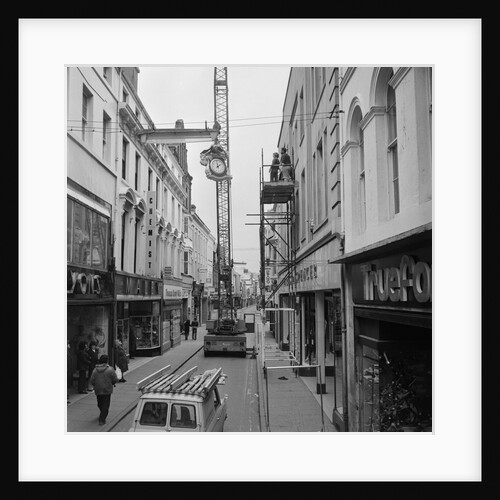 Marks and Spencer clock, Strand Street, Douglas by Manx Press Pictures
