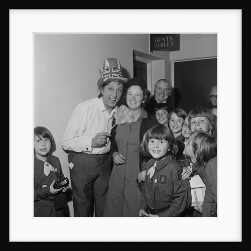 Ken Dodd with Brownies by Manx Press Pictures