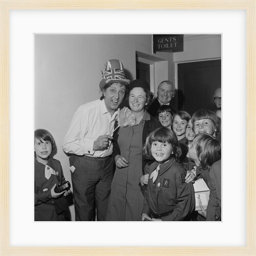 Ken Dodd with Brownies by Manx Press Pictures