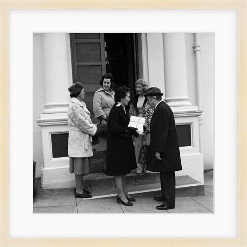 Birch petition given to Isle of Man Government Office by Manx Press Pictures