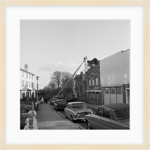 Fire at Okells Brewery, Isle of Man by Manx Press Pictures