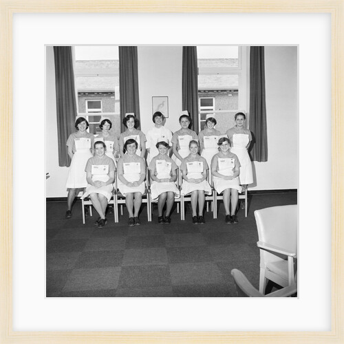 Student nurses, Noble's Hospital, Douglas by Manx Press Pictures