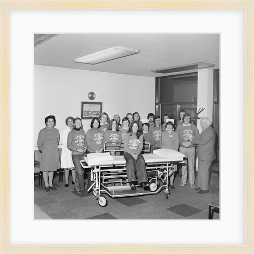 Castletown Ale Drinkers Society presentation to Noble's Hospital, Douglas by Manx Press Pictures