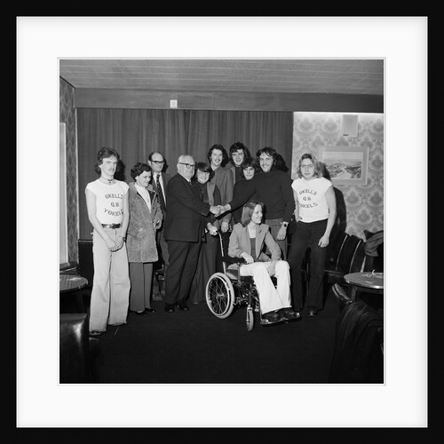 Wheelchair presentation, Quarterbridge, Douglas by Manx Press Pictures