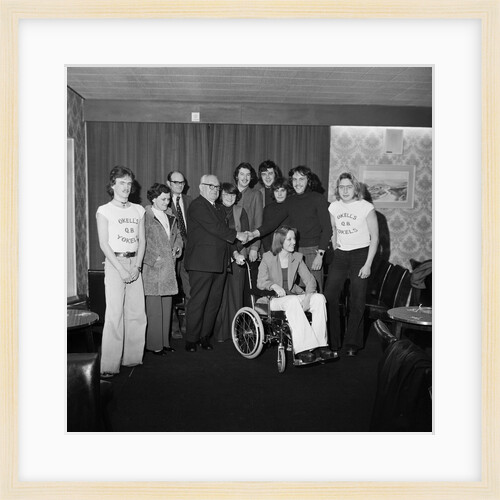 Wheelchair presentation, Quarterbridge, Douglas by Manx Press Pictures