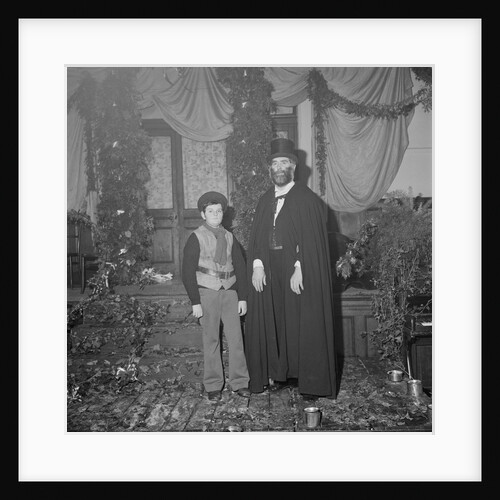 Magician at filming of Mysteries, Isle of Man by Manx Press Pictures
