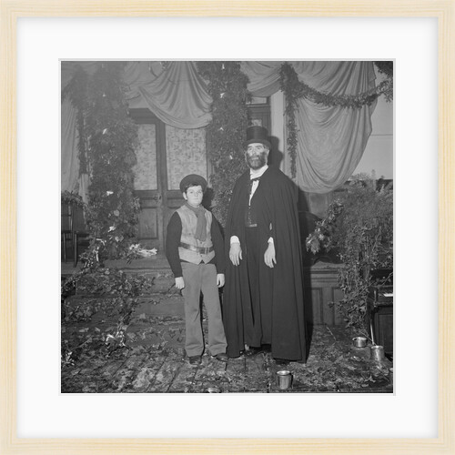 Magician at filming of Mysteries, Isle of Man by Manx Press Pictures