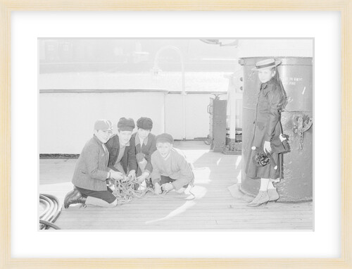 Filming 'Titanic' on the ship 'Manxman' by Manx Press Pictures