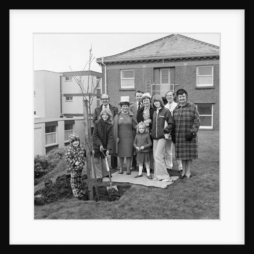 Tree planting, Noble's Hospital, Douglas by Manx Press Pictures