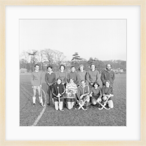 Hockey match at Bowl, Douglas by Manx Press Pictures