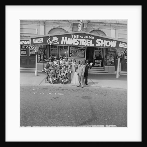 Al Jolson Minstrel Show, Gaiety Theatre by Manx Press Pictures