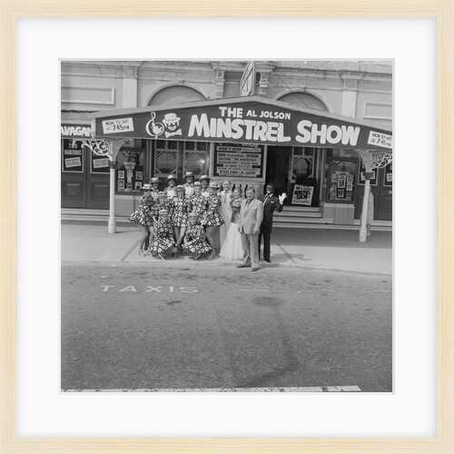 Al Jolson Minstrel Show, Gaiety Theatre by Manx Press Pictures