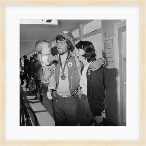 Commonwealth Games Team arrives home by Manx Press Pictures