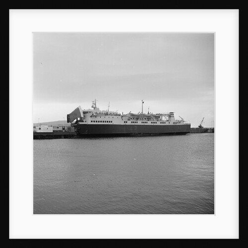 Ro-Ro ship broken down, Douglas by Manx Press Pictures