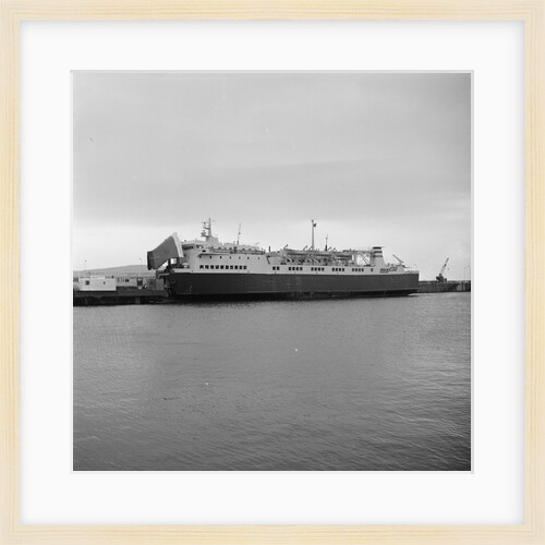 Ro-Ro ship broken down, Douglas by Manx Press Pictures