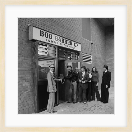 Opening of betting office, Chester Street, Douglas by Manx Press Pictures