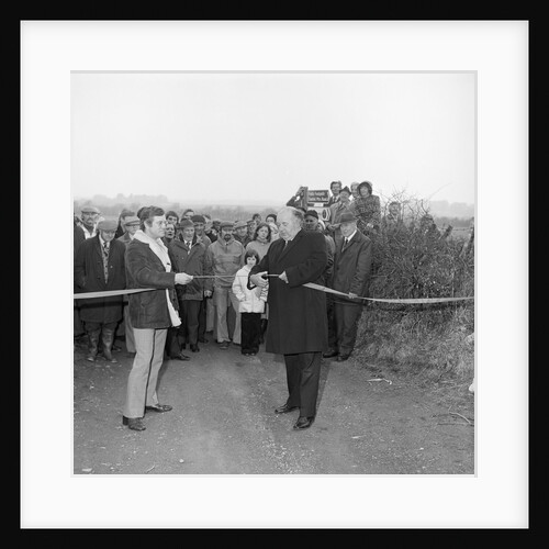 Opening Millennium Way, Lezayre by Manx Press Pictures