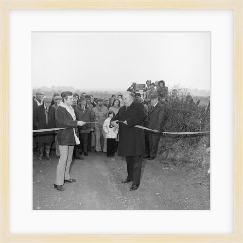 Opening Millennium Way, Lezayre by Manx Press Pictures