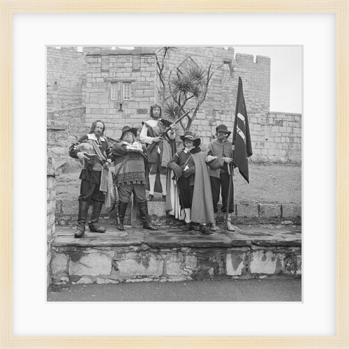 17th century pageant, Castle Rushen by Manx Press Pictures