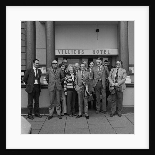 Shetland visitors, Villiers hotel by Manx Press Pictures