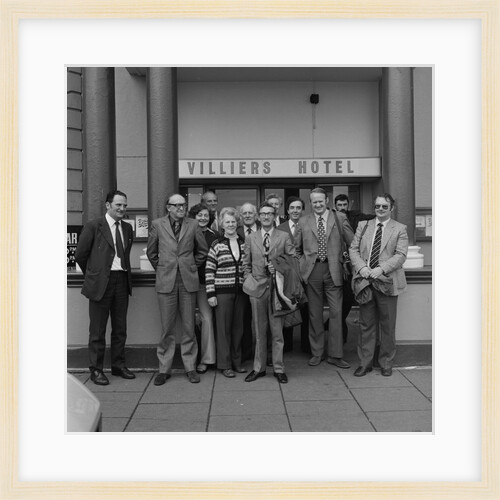 Shetland visitors, Villiers hotel by Manx Press Pictures