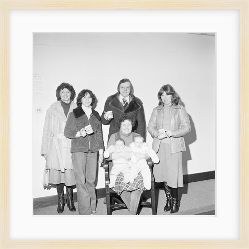 Isle of Man Millennium babies mug presentation by Manx Press Pictures