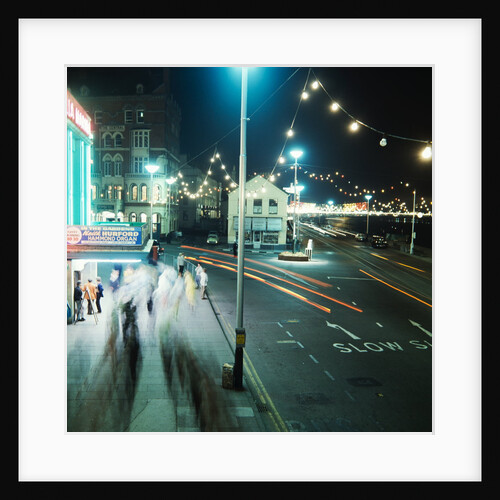 Douglas at night by Manx Press Pictures