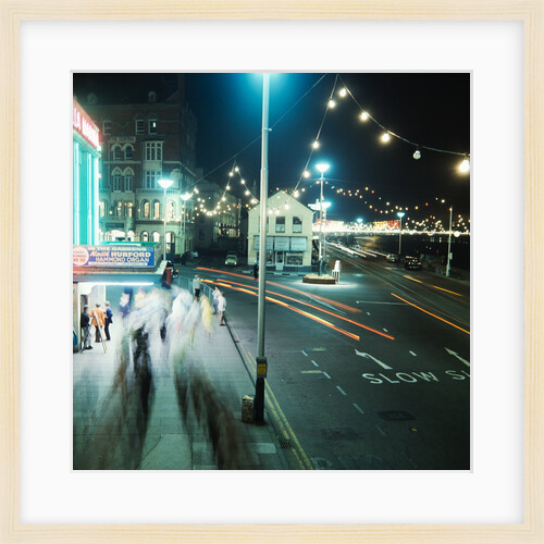 Douglas at night by Manx Press Pictures