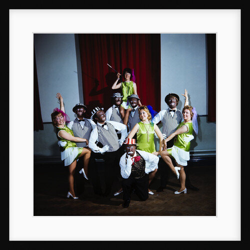 Marie Belle's black and white minstrels by Manx Press Pictures