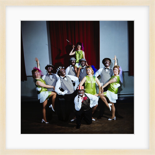 Marie Belle's black and white minstrels by Manx Press Pictures