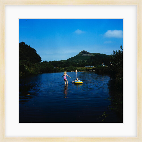 Sulby River at Sulby Claddaghs by Manx Press Pictures