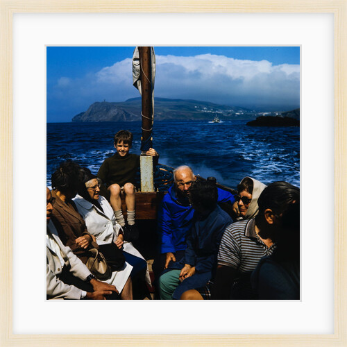 Boat trip to The Calf by Manx Press Pictures