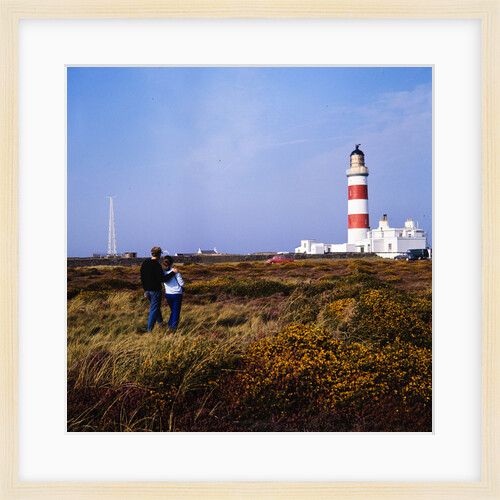 Point of Ayre lighthouse by Manx Press Pictures