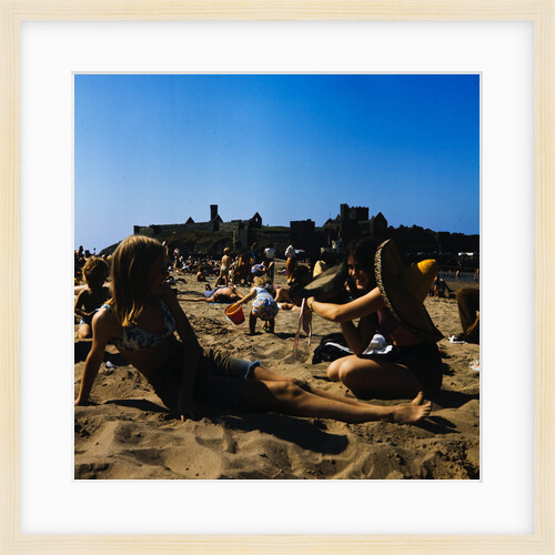 Peel beach by Manx Press Pictures