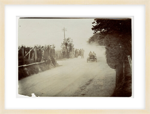 Sid Girling in a Siddeley, 1905 Gordon Bennett Trials by Anonymous
