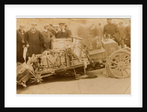 W.T. Clifford Earp's Napier, 1904 Tourist Trophy motorcar race by Anonymous