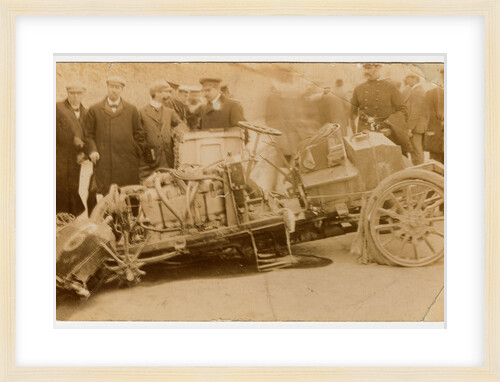 W.T. Clifford Earp's Napier, 1904 Tourist Trophy motorcar race by Anonymous