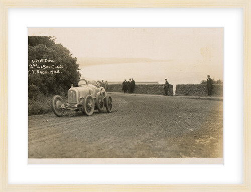 Albert Divo in a Talbot-Darracq, 1922 Tourist Trophy motorcar race by Anonymous