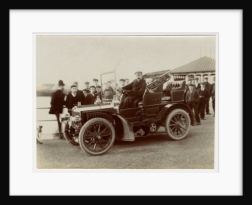 Charles Jarrott in a Wolseley, 1904 Gordon Bennett Trials by Anonymous