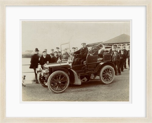 Charles Jarrott in a Wolseley, 1904 Gordon Bennett Trials by Anonymous