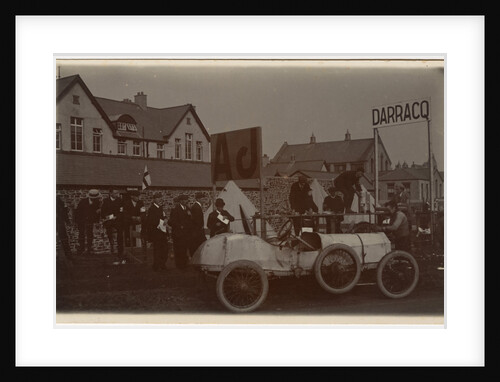 Cyril Roberts' Arrol-Johnston,1908 Tourist Trophy motorcar race by Anonymous