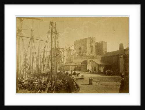 Castle Rushen and Quayside by Anonymous