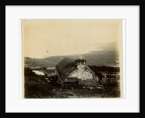 Cottage above the shore, Port Mooar by W. H. Tomkinson