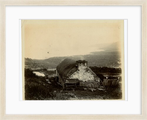 Cottage above the shore, Port Mooar by W. H. Tomkinson